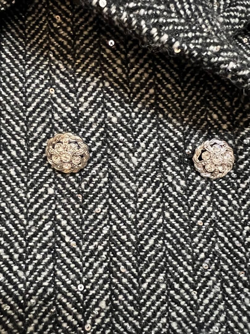 ジャケット・アウター sheller brillant herringbone jacket coat