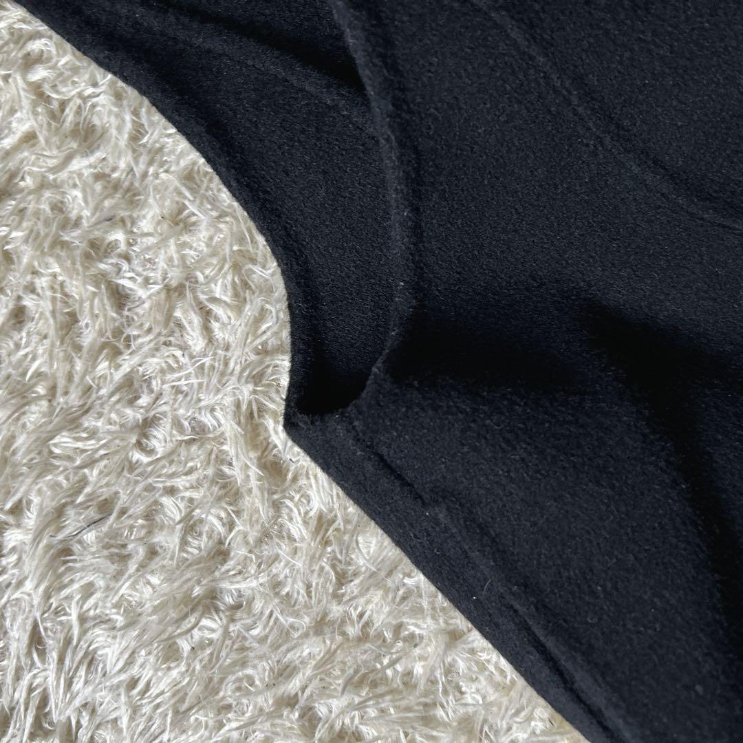 【美品】machatt リバーウールベスト ブラック　ジレ　ウール