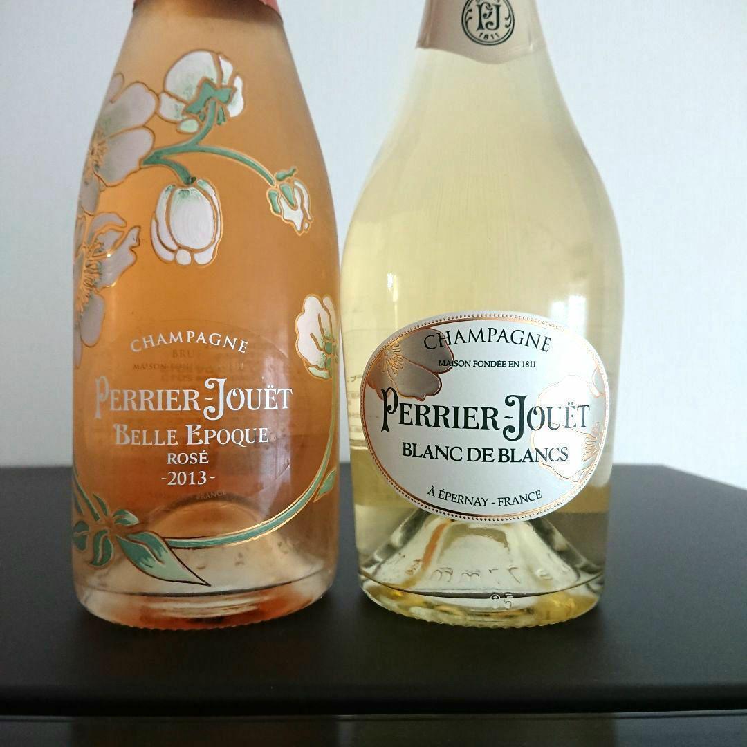 シャンパン PERRIER-JOUET ペリエジュエ ベルエポック ロゼ白セット