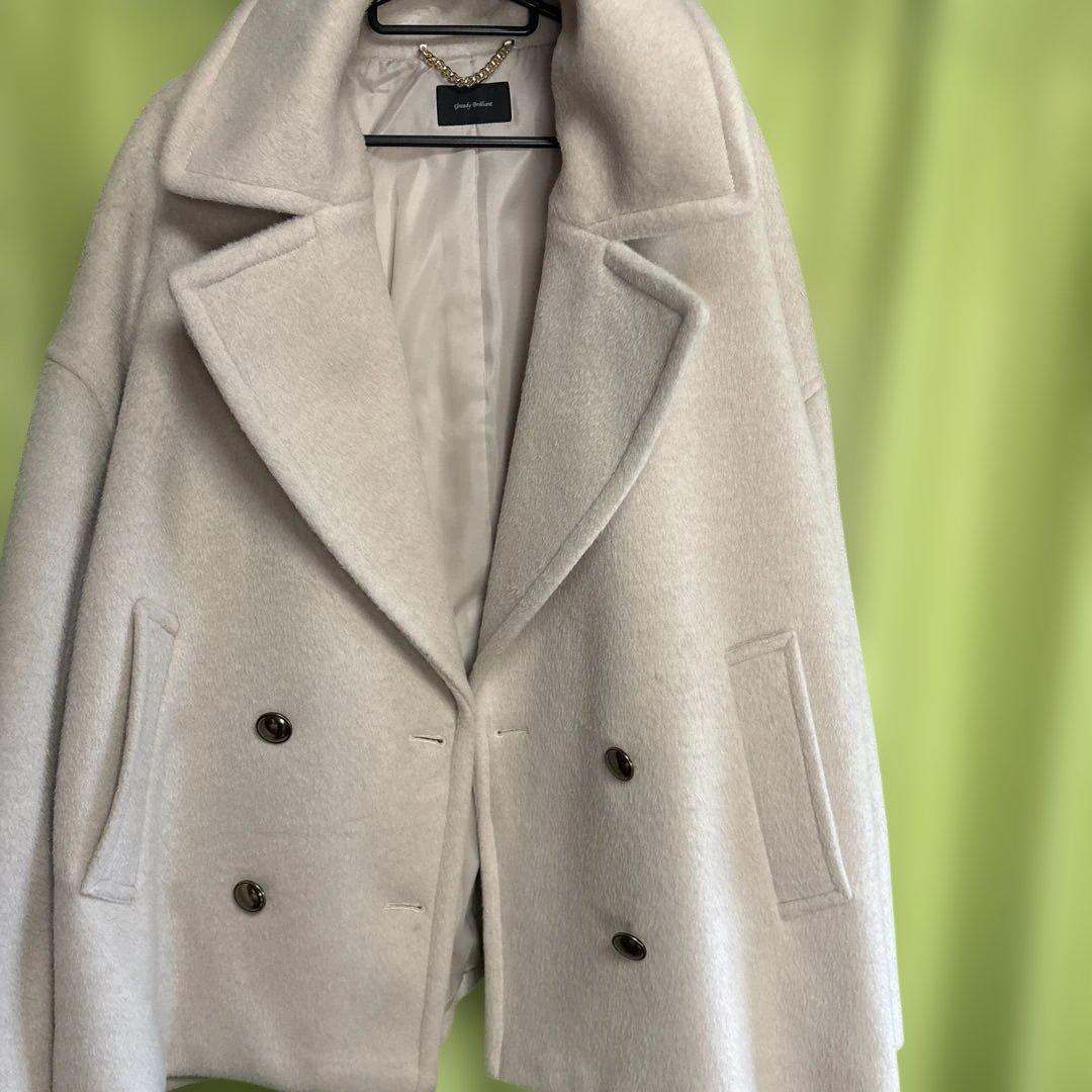 ＰGready Brilliant s.ビーバー大衿Ｐコート