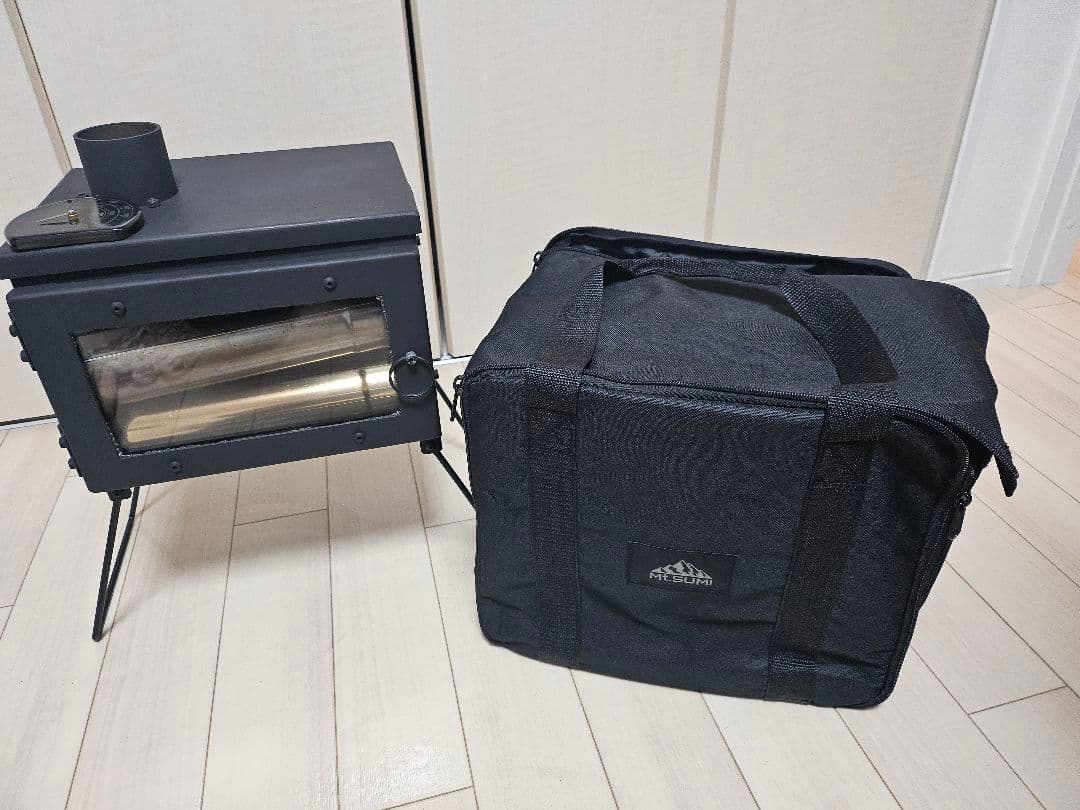 mt.sumi マイクロ薪ストーブ 煙突ジョイント、煙突ガード他セット❕お買得✨