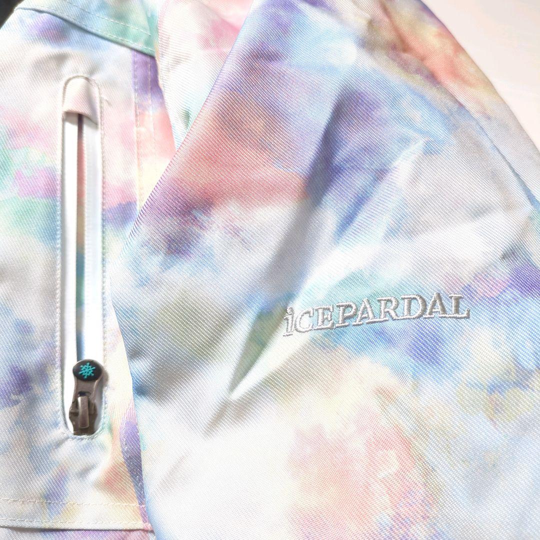✨極美品 iCEPARDAL スノボウェア 上下セット WS(7) パステル