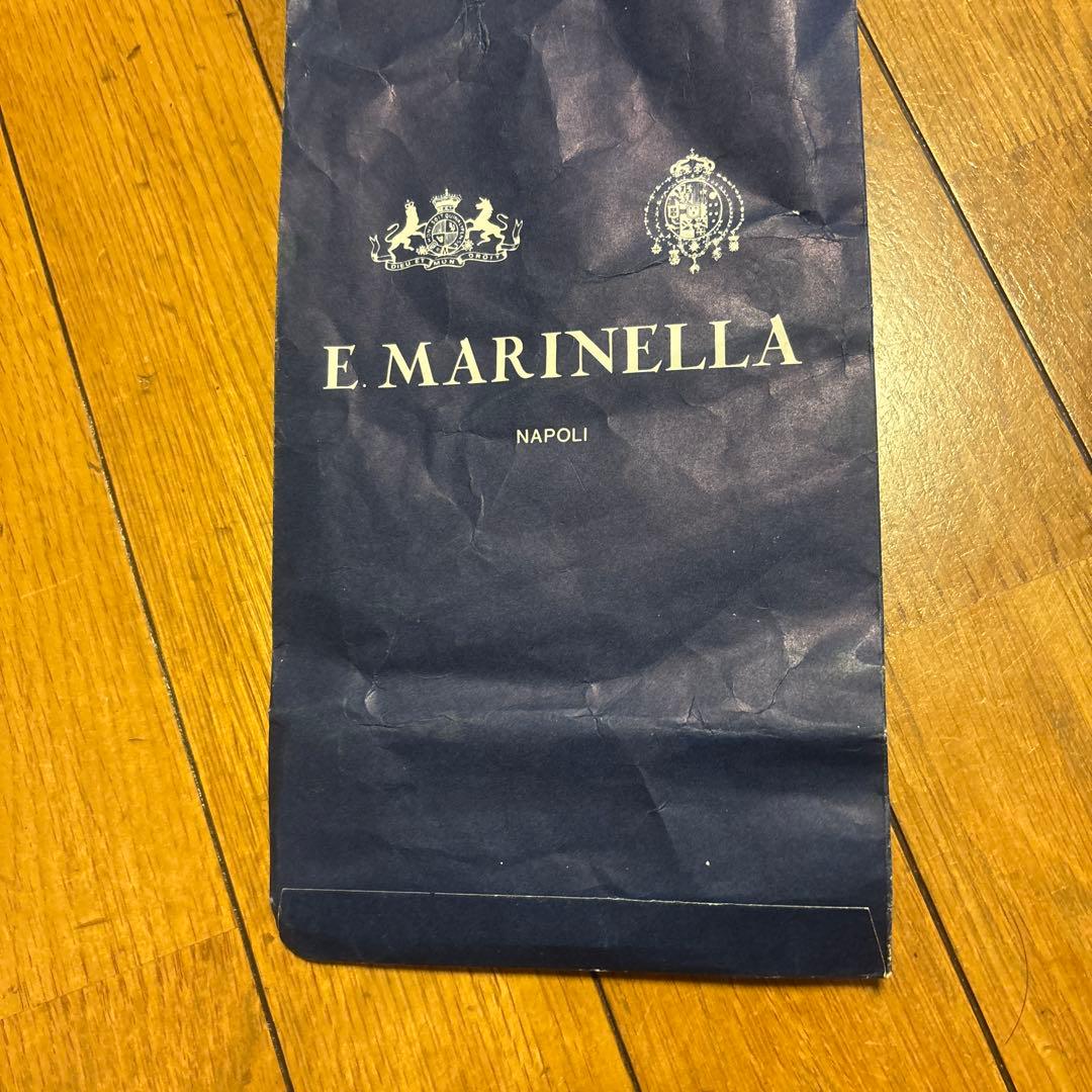 E. MARINELLA マリネッラ ナポリ✴︎ネイビー ネクタイ　非売品