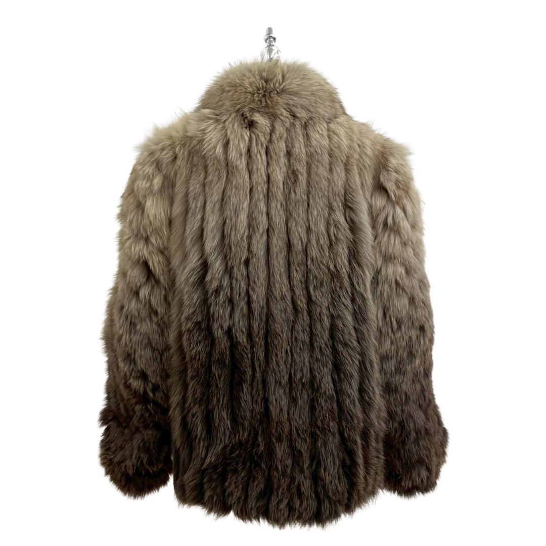 【Madame Lina マダムリナファーコート グラデーションヴィンテージ】