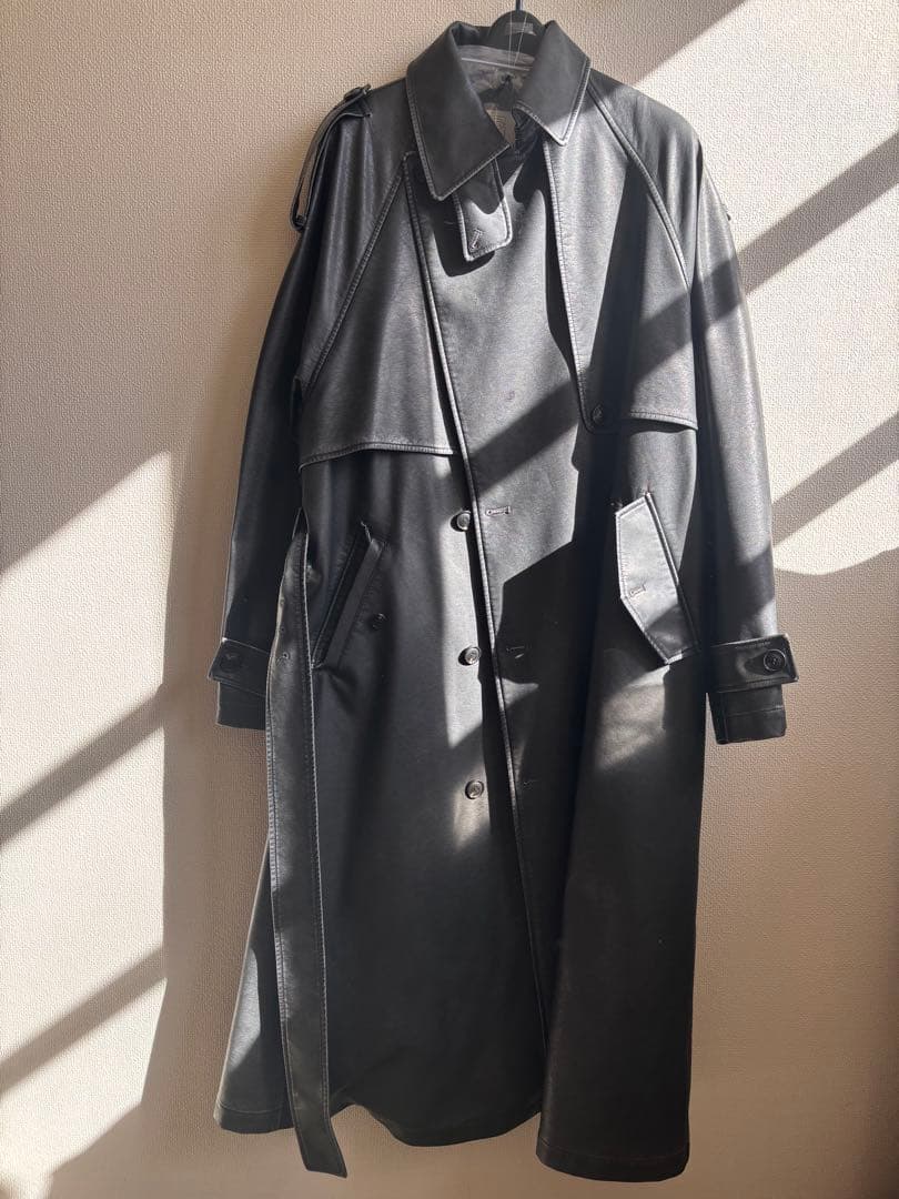 PRANK PROJECT レザートレンチコート