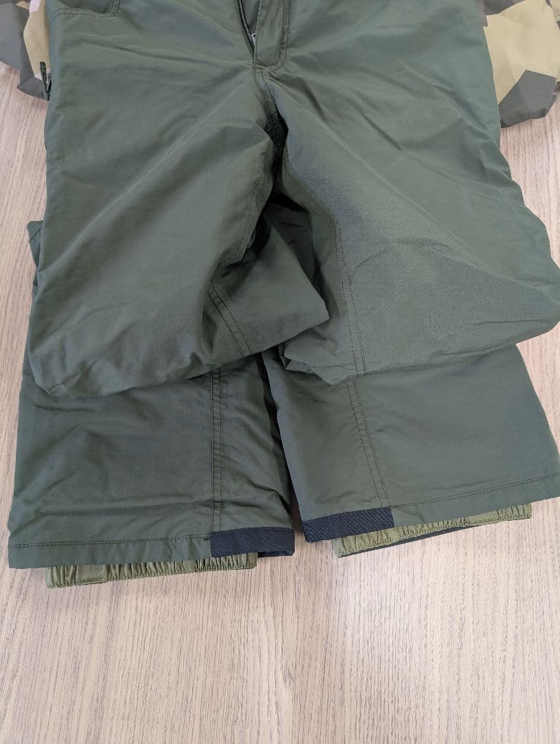 BURTON スノーボードウェア上下セット XL 迷彩 スキーウェア バートン