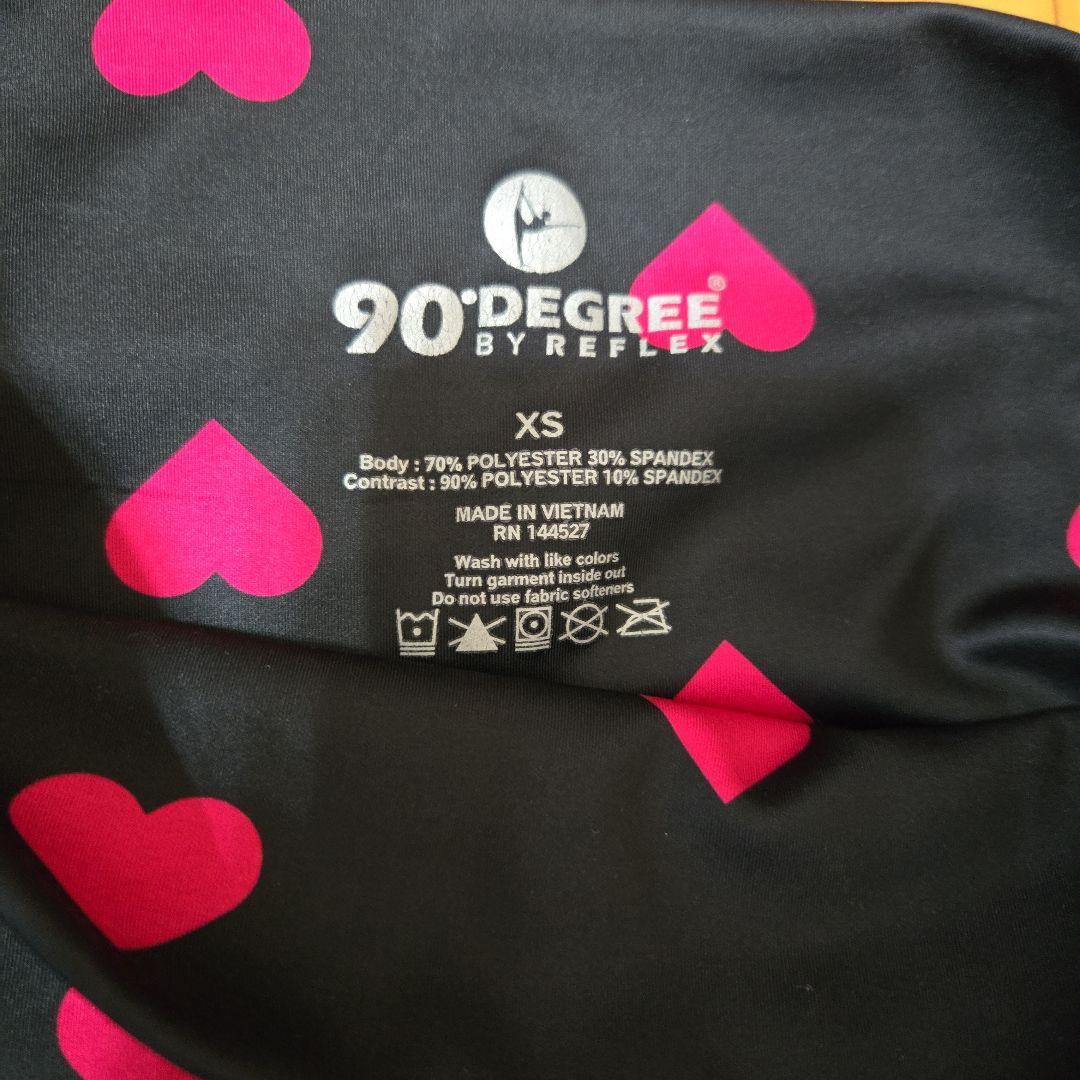 Jazzercise ハート柄レギンス XS