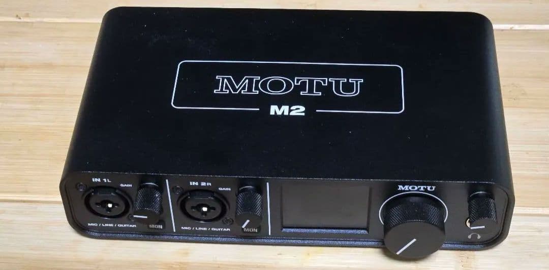 MOTU M2 オーディオインターフェース