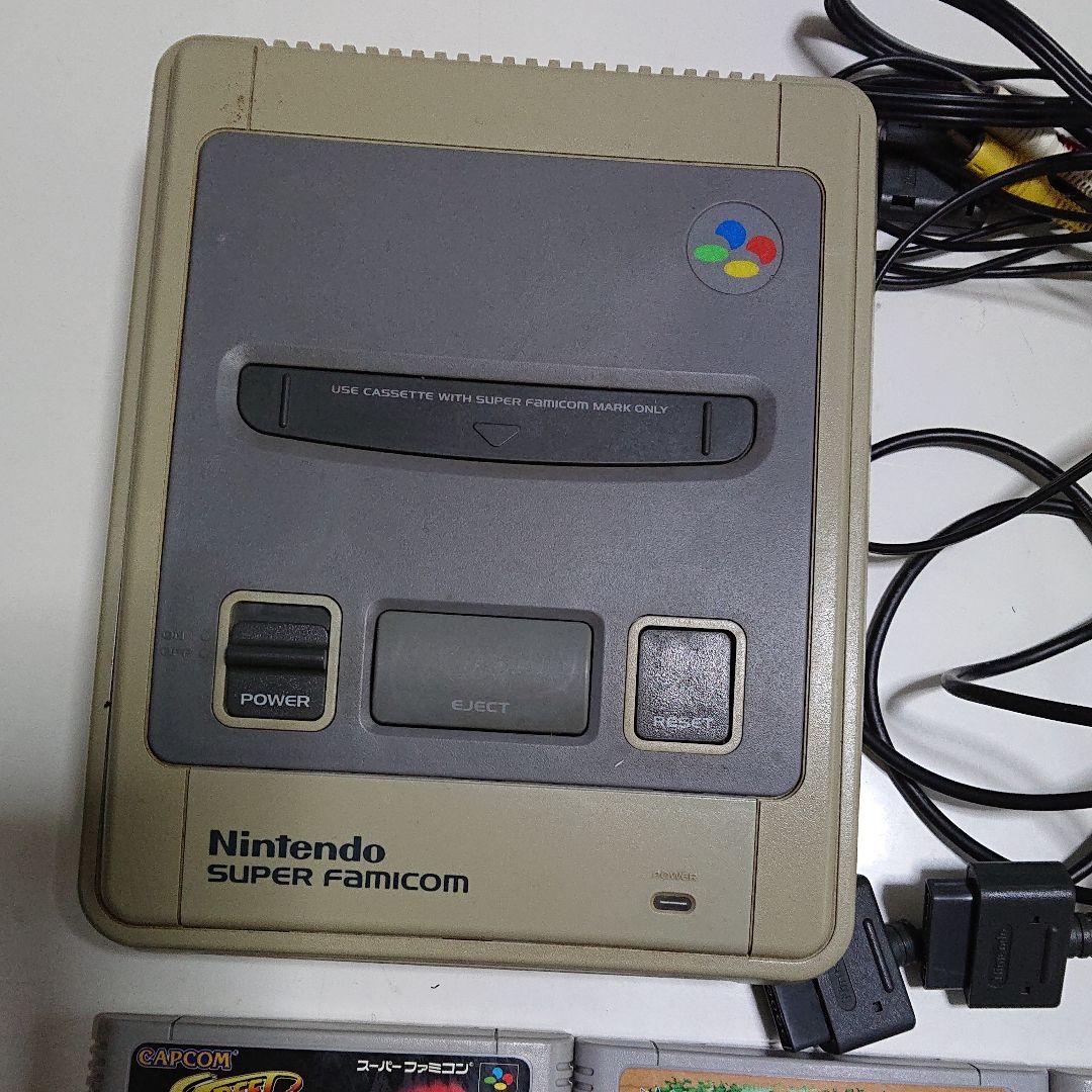 スーパーファミコン 本体とカセット