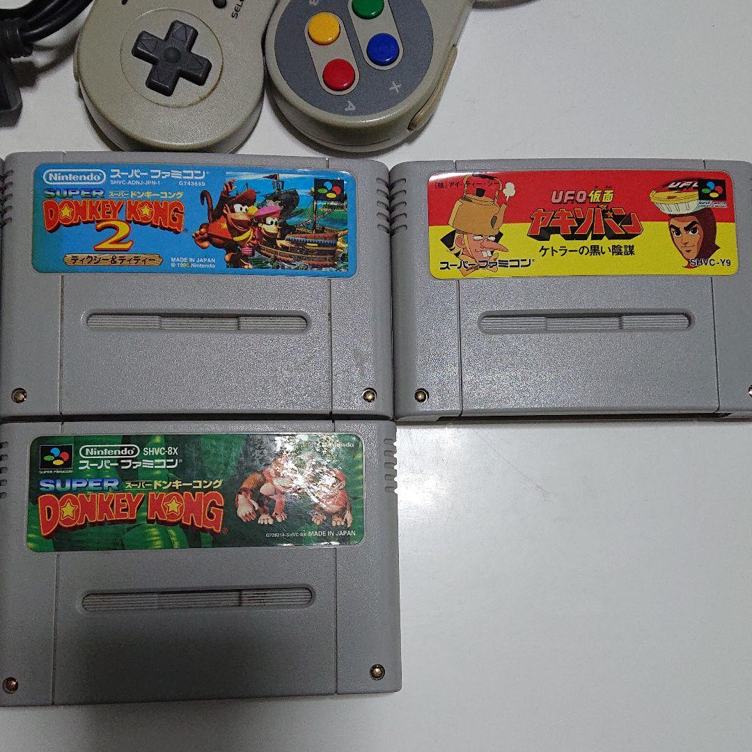 スーパーファミコン 本体とカセット