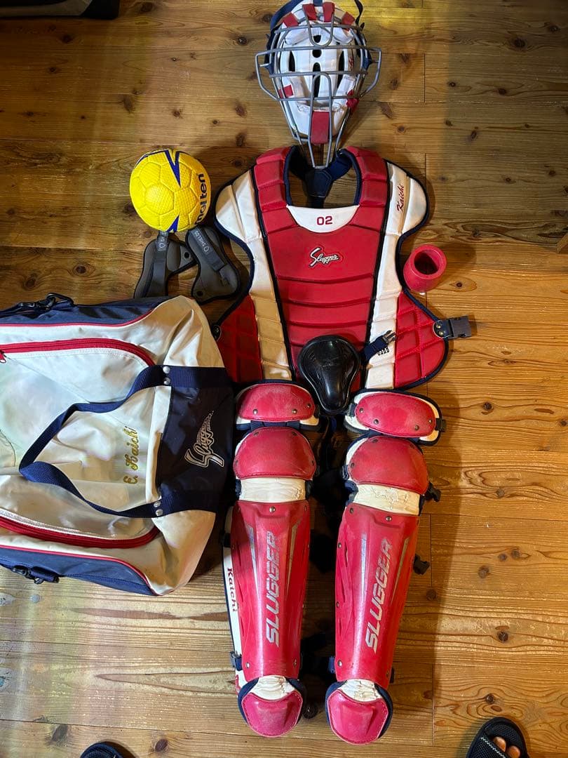 久保田スラッガー軟式用キャッチャー防具