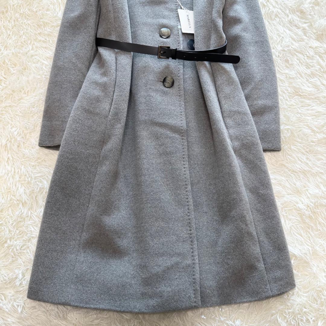 新品未使用　MARELLA マレーラ ベルテッドステンカラーコート ロングコート