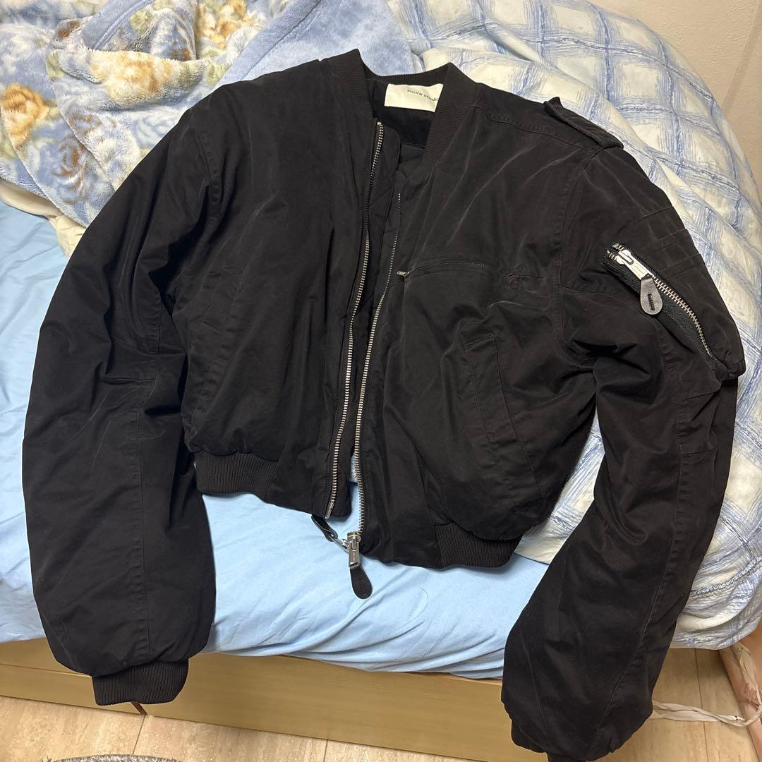 entire studios a-4 フライトジャケット ブラック