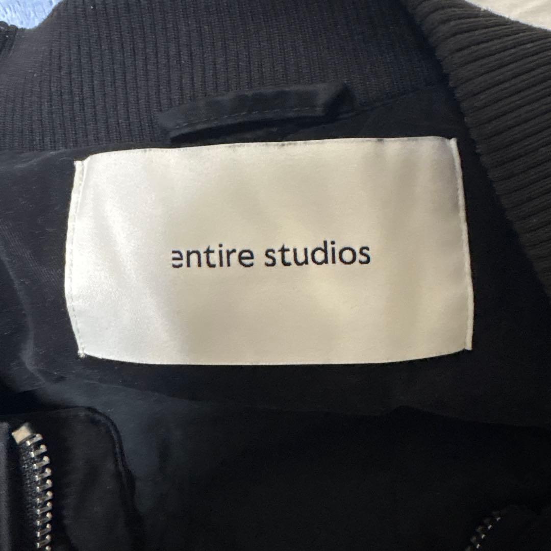 entire studios a-4 フライトジャケット ブラック