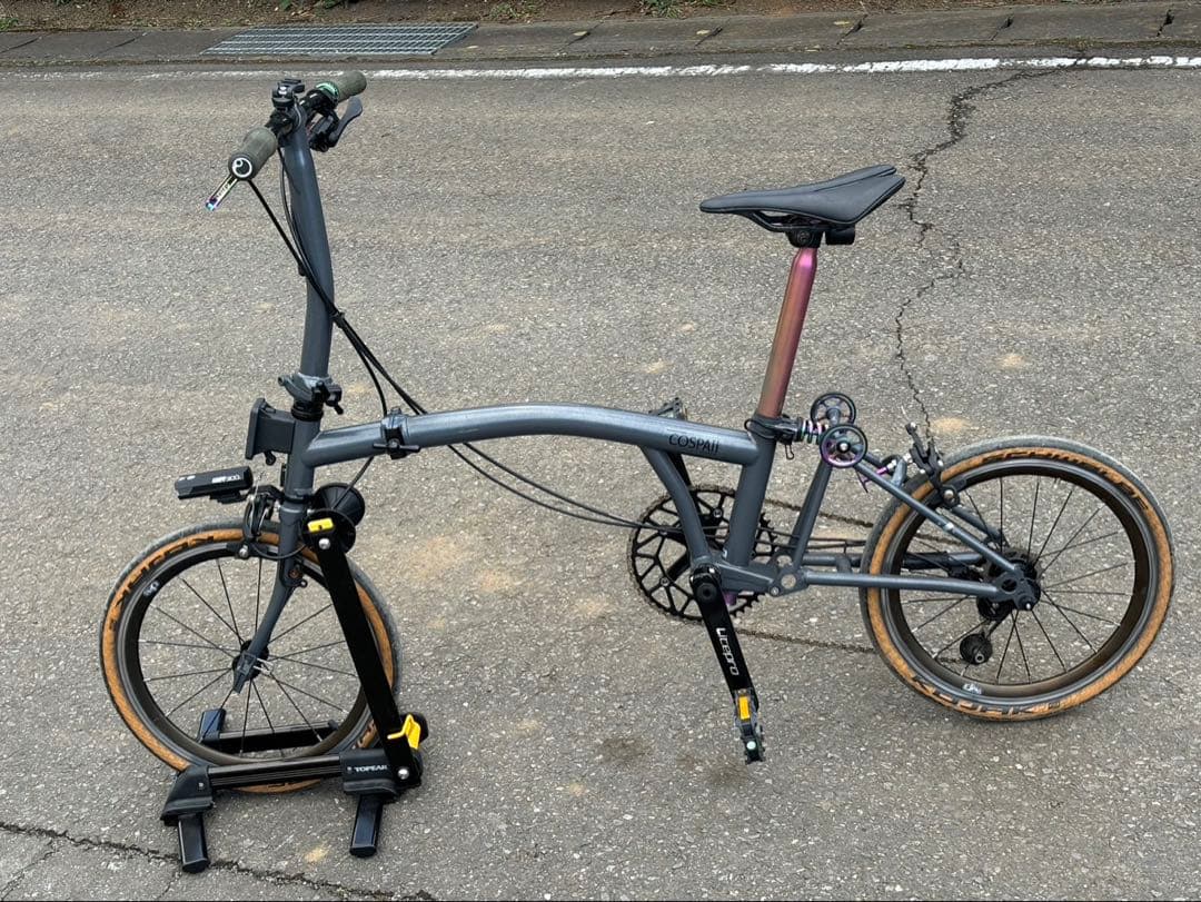 折りたたみ自転車　 COSPAII B5 カタツムリ　カスタム 送料込み