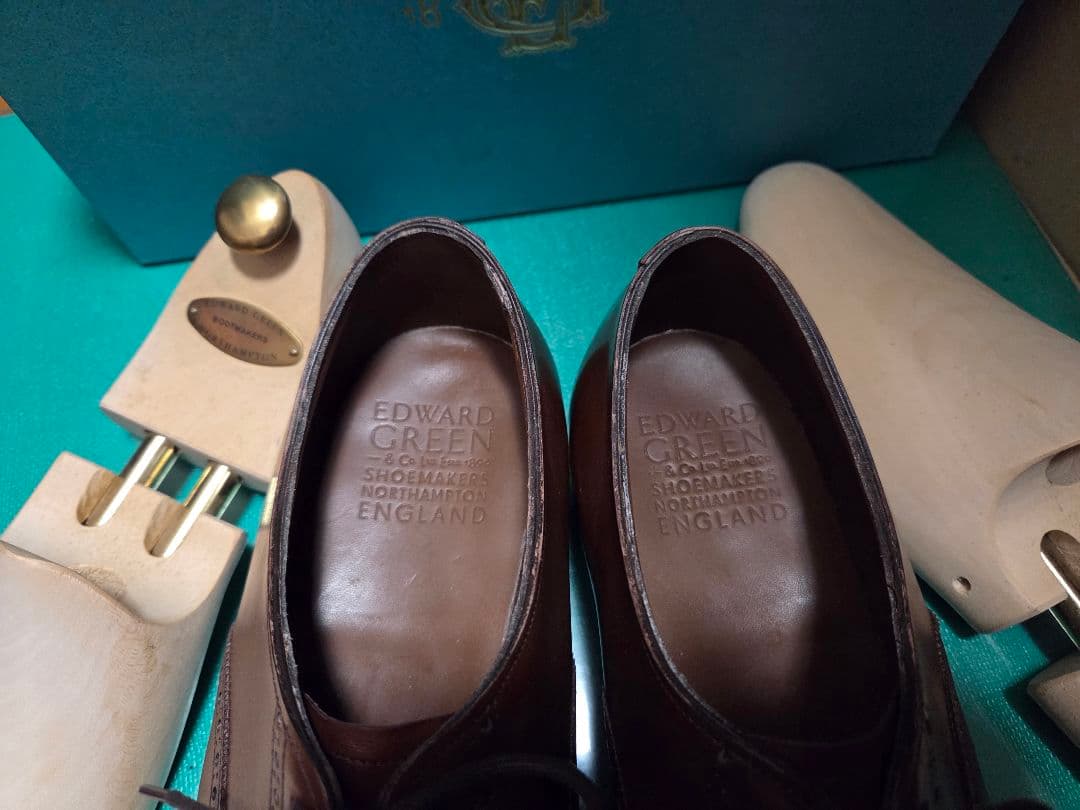 【未使用】EDWARD GREEN エドワードグリーン　アスキス　ブラウン　9