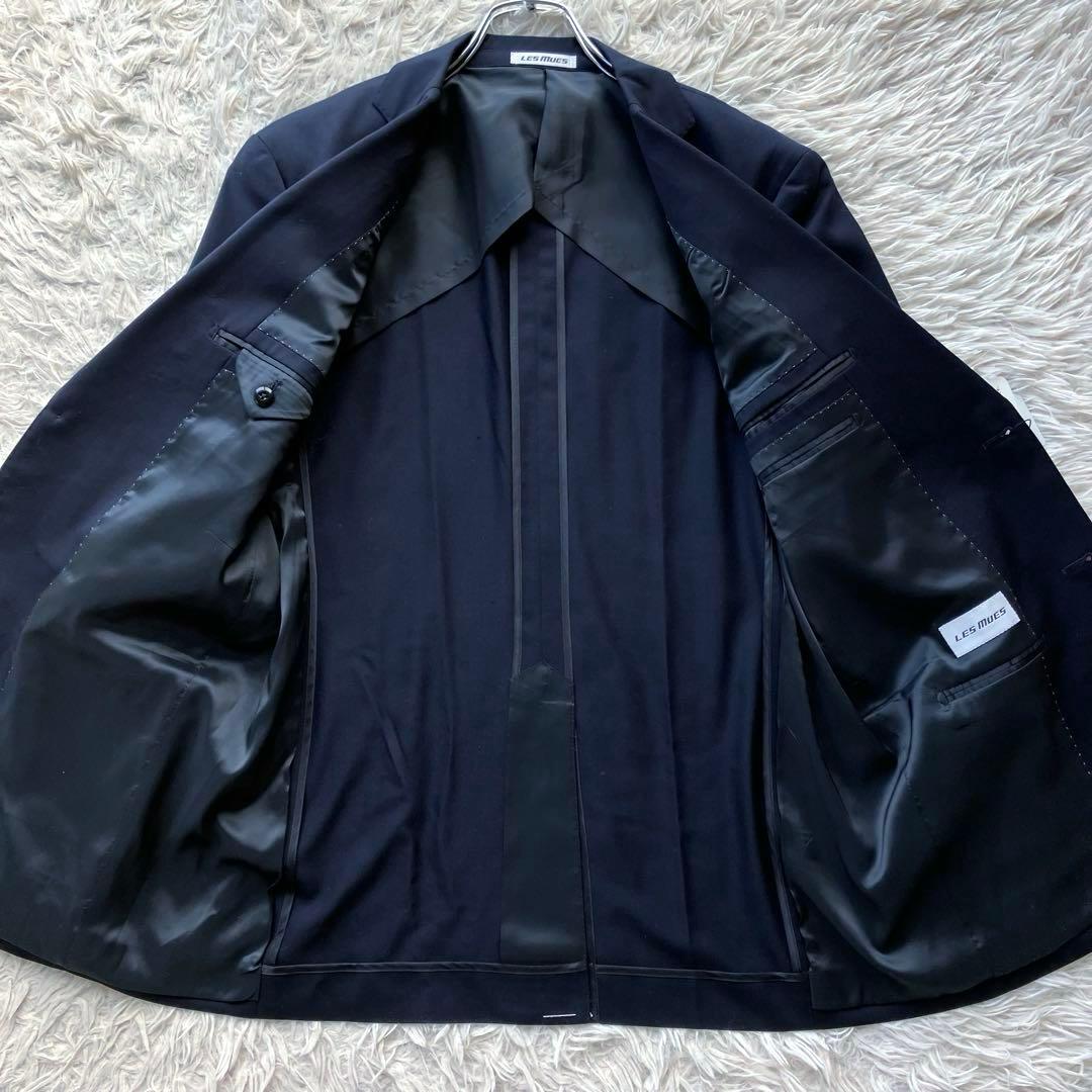 【近年モデル 新品未使用 XL】レミュー　スーツ　ストレッチ　オールシーズン　紺