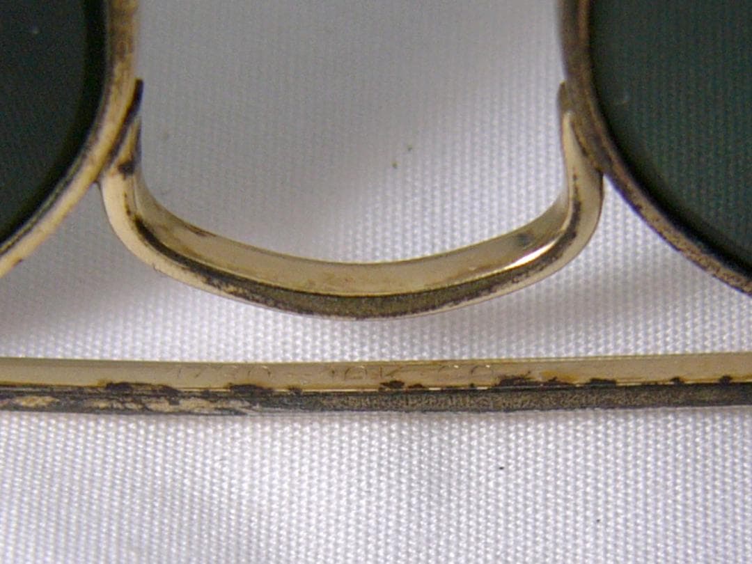 ヴィンテージ1960年代10K金張り #3レンズ レイバンサングラス ボシュロム