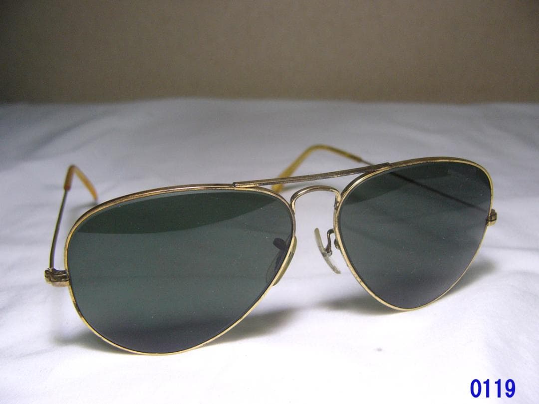 ヴィンテージ1960年代10K金張り #3レンズ レイバンサングラス ボシュロム