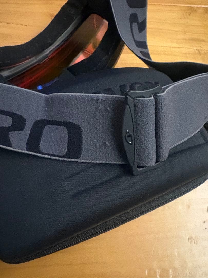 Giro レッドミラーゴーグル ケース付き