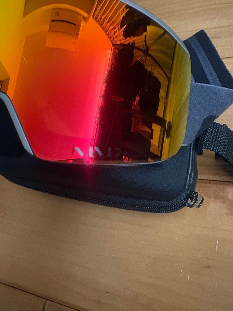 Giro レッドミラーゴーグル ケース付き