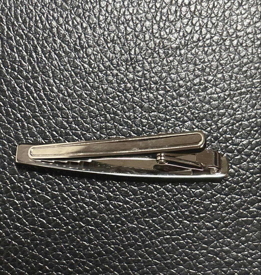 サルヴァトーレフェラガモ タイピン ロゴレタッチ 刻印 シルバー 美品