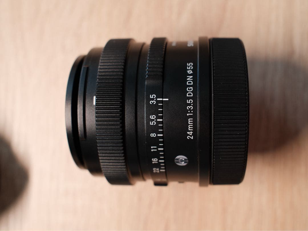SIGMA 24mm f3.5 DG DN (Lマウント)