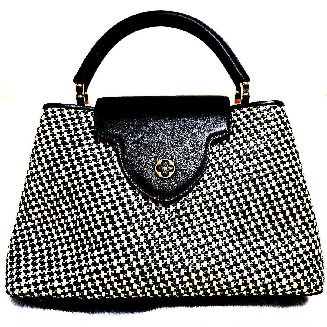 新品未使用 ルイヴィトン 籠バッグ LOUIS VUITTON カプシーヌ