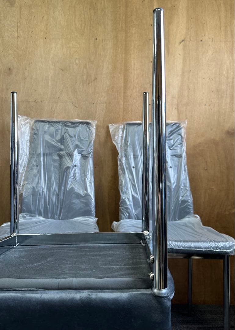 期間限定 数量限定 ダイニングチェア インテリア 椅子 4脚セット グレー