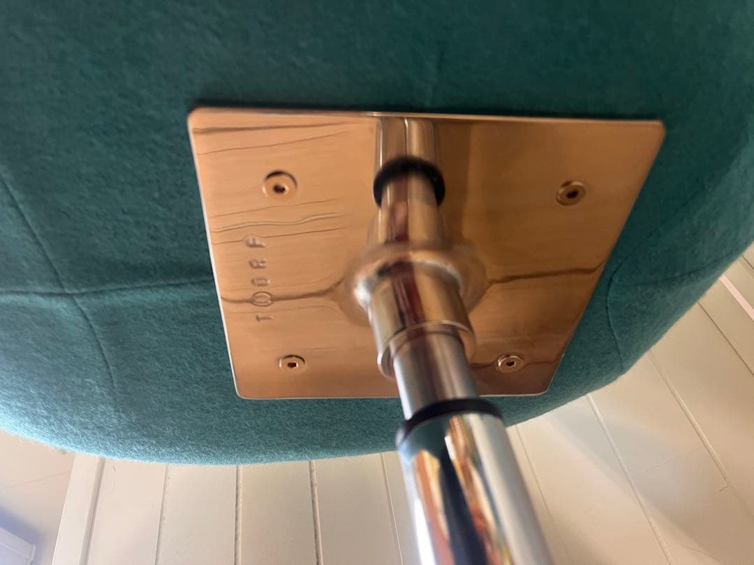 府中のお兄さん！スワンチェア　ターコイズブルー　名作　リプロダクト