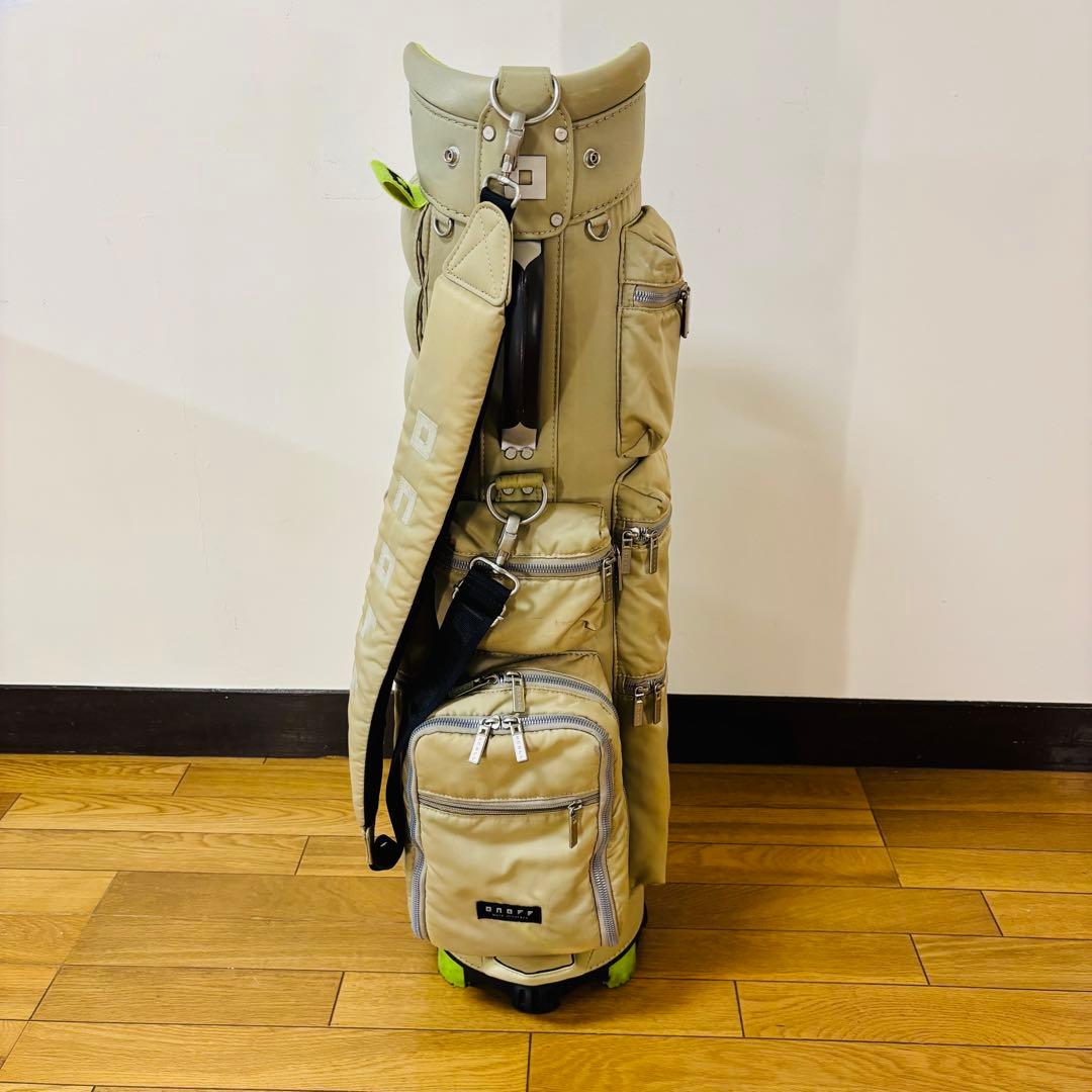 【希少品】　ONOFF キャディバッグ　ゴルフバッグ5分割　送料込み