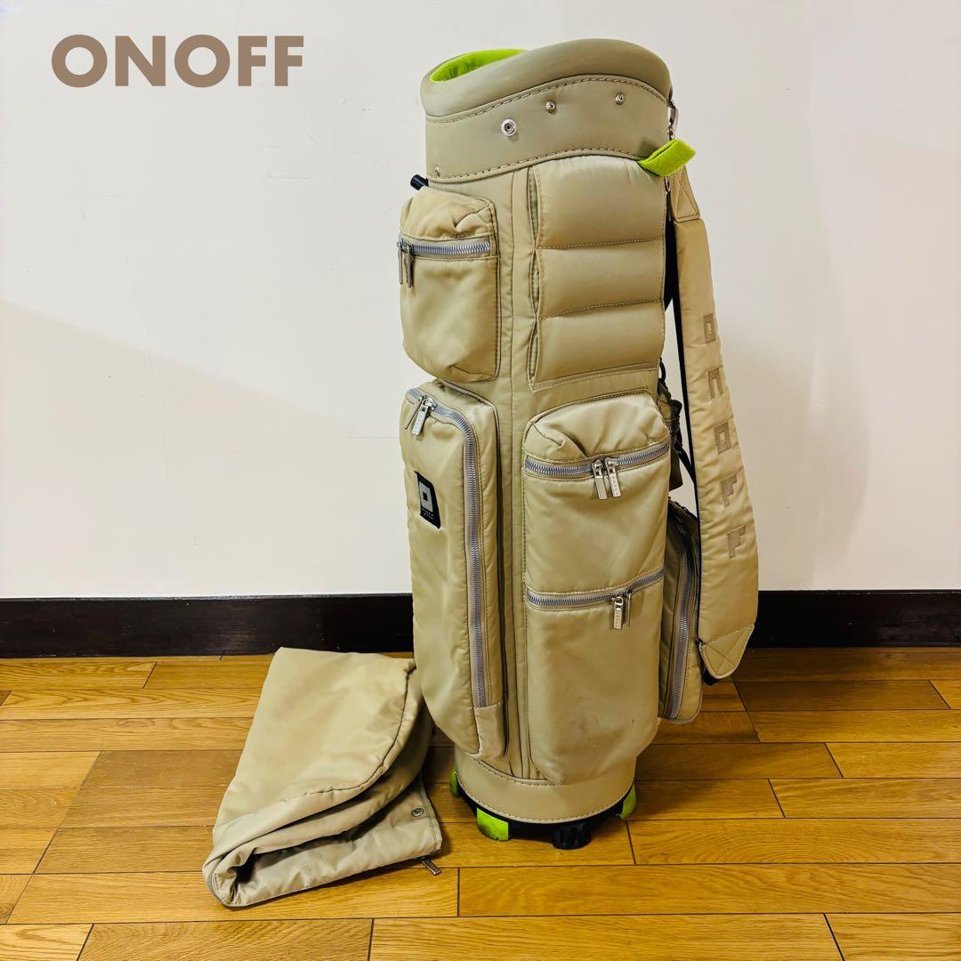 【希少品】　ONOFF キャディバッグ　ゴルフバッグ5分割　送料込み