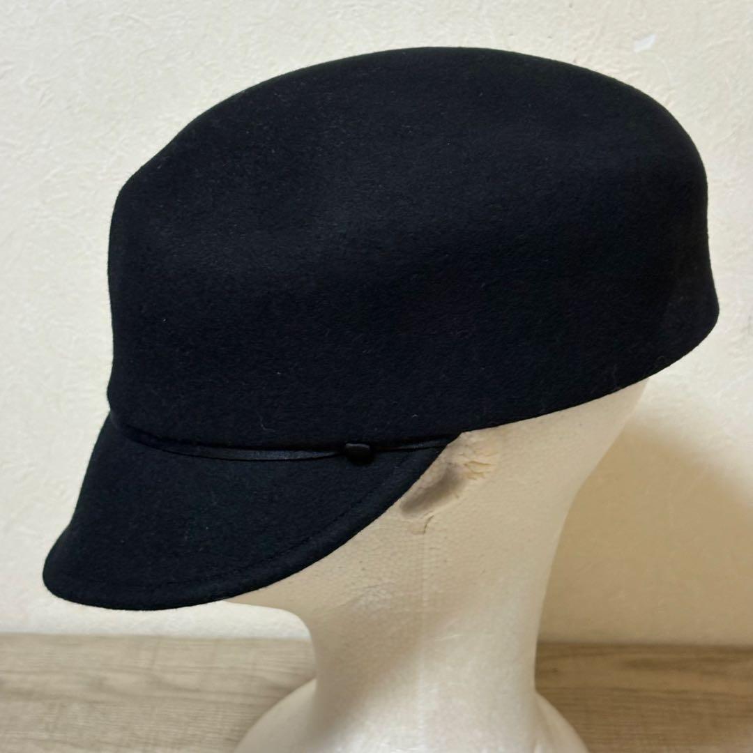 CA4LA HOVER3 ウール キャスケット ブラック