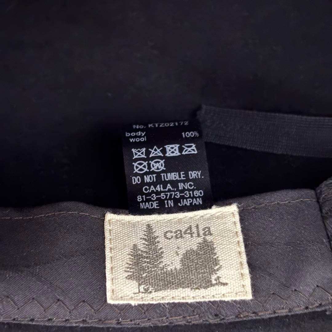 CA4LA HOVER3 ウール キャスケット ブラック