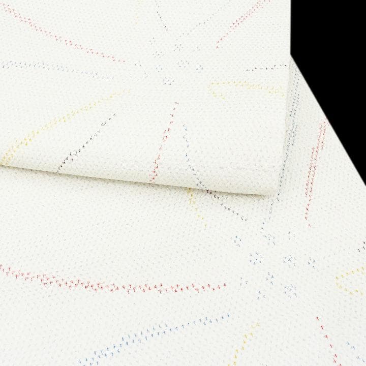 裄６９ｃｍ　希少色の【本塩沢・御召】　貴重な『トールサイズ』　新品のお着物です