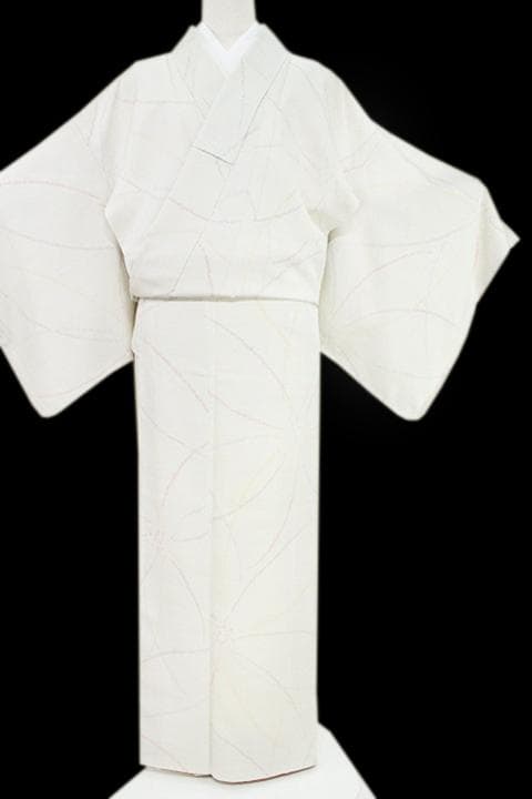 裄６９ｃｍ　希少色の【本塩沢・御召】　貴重な『トールサイズ』　新品のお着物です