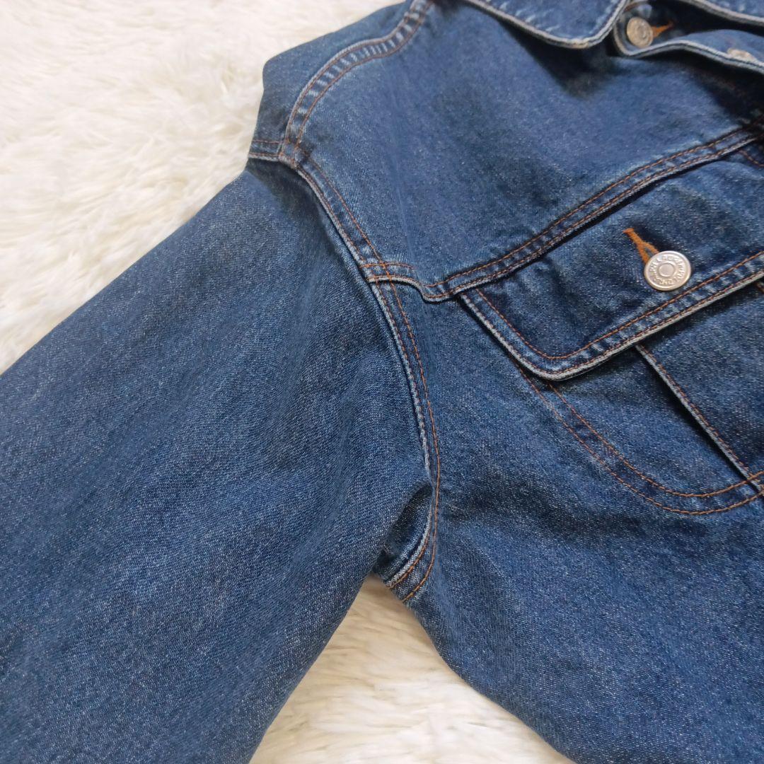 90s ralph lauren ラルフローレン デニム ジャケット 短丈 L