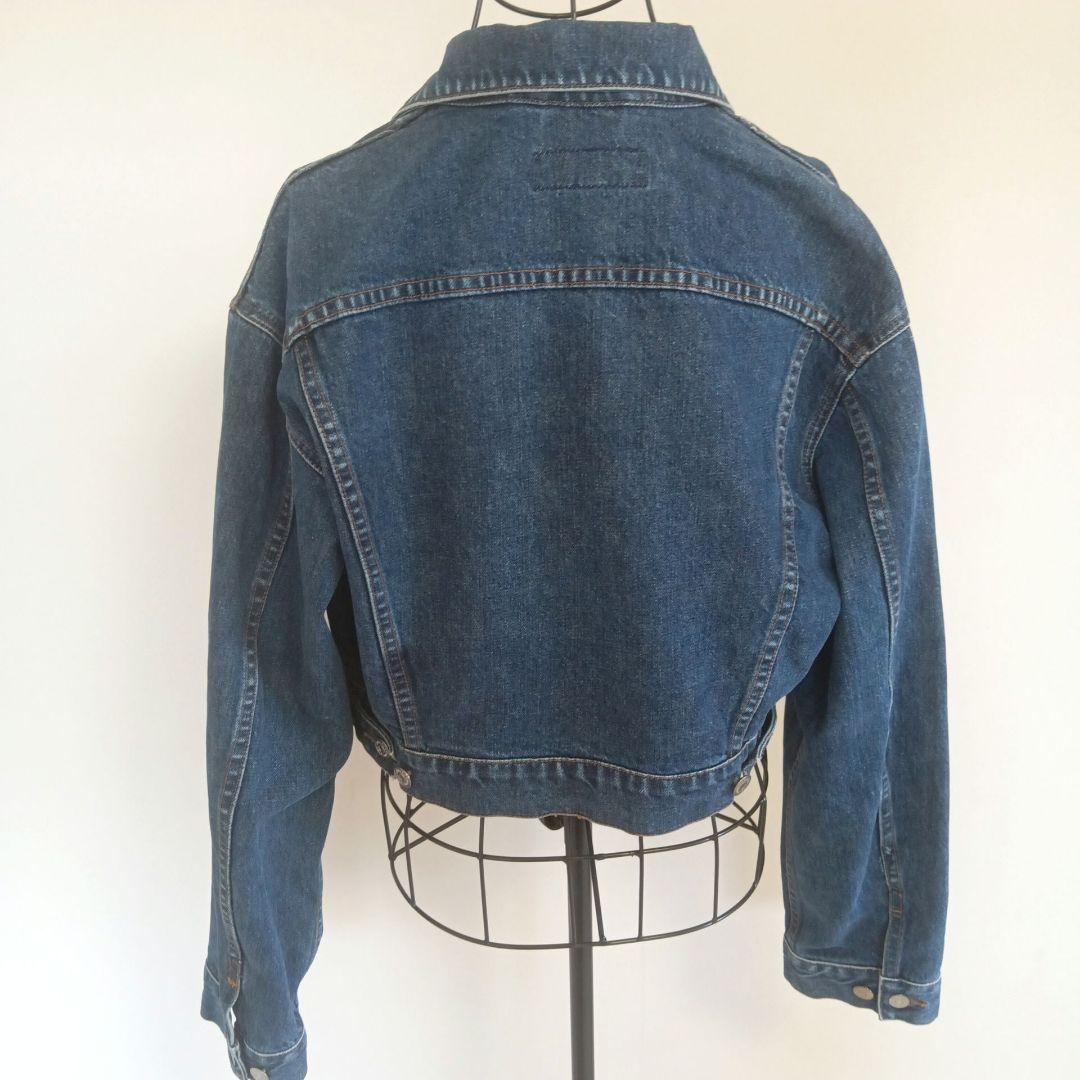 90s ralph lauren ラルフローレン デニム ジャケット 短丈 L