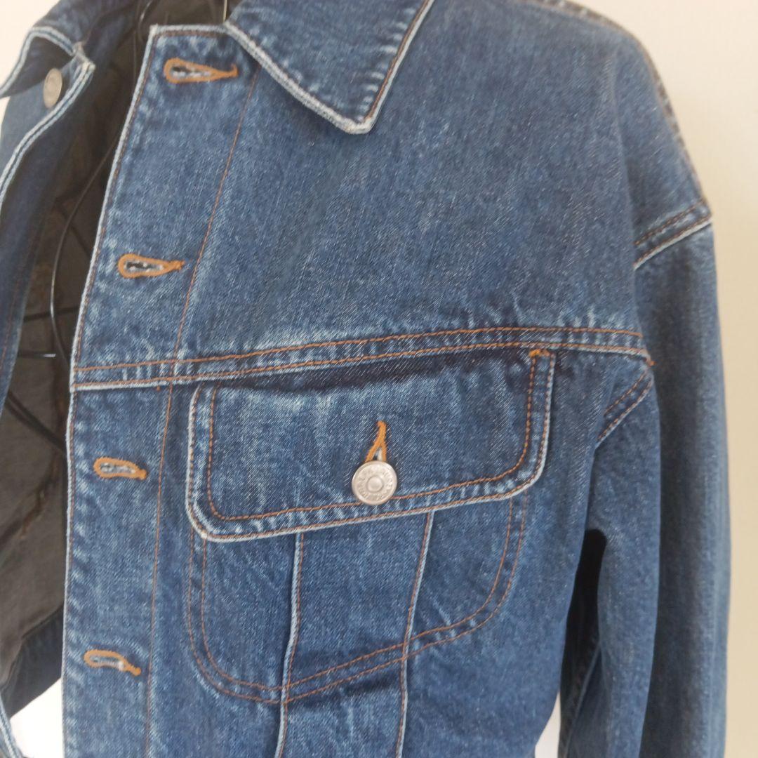 90s ralph lauren ラルフローレン デニム ジャケット 短丈 L