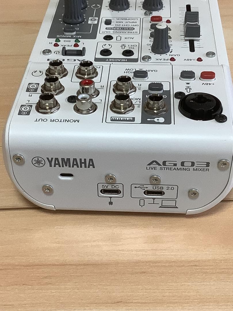 YAMAHA AG03 MK2 USBオーディオインターフェイス
