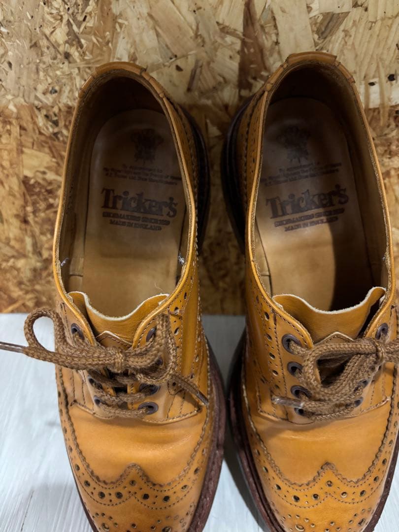 【美品】Tricker's /トリッカーズ バートン エイコン