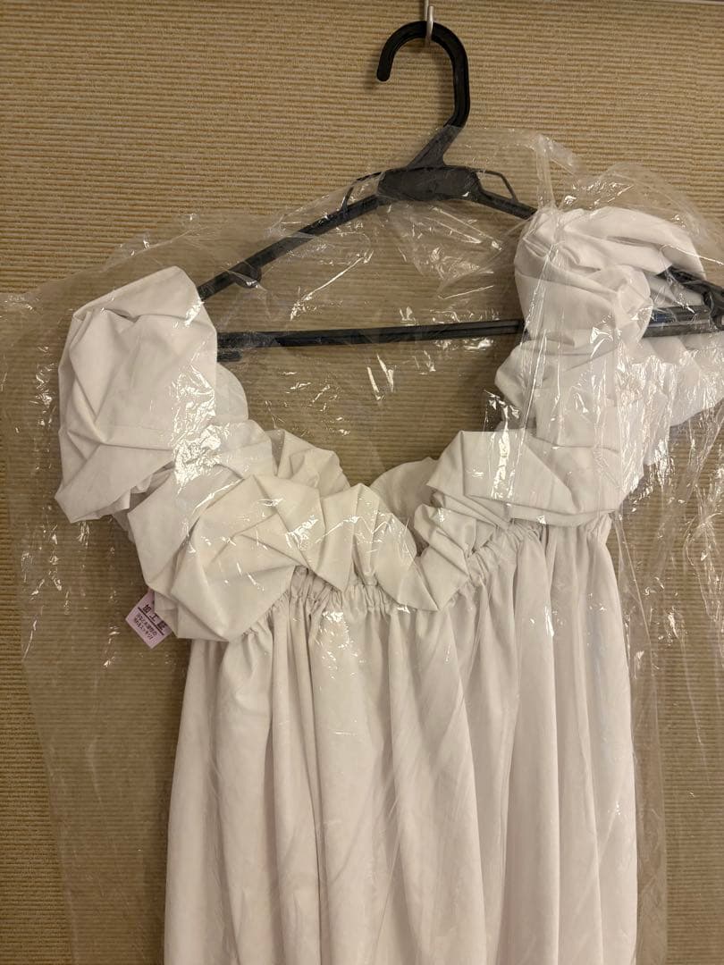 ⭐︎お値下げ中⭐︎【THE TOE】フリル ホワイト 白 ワンピース ドレス