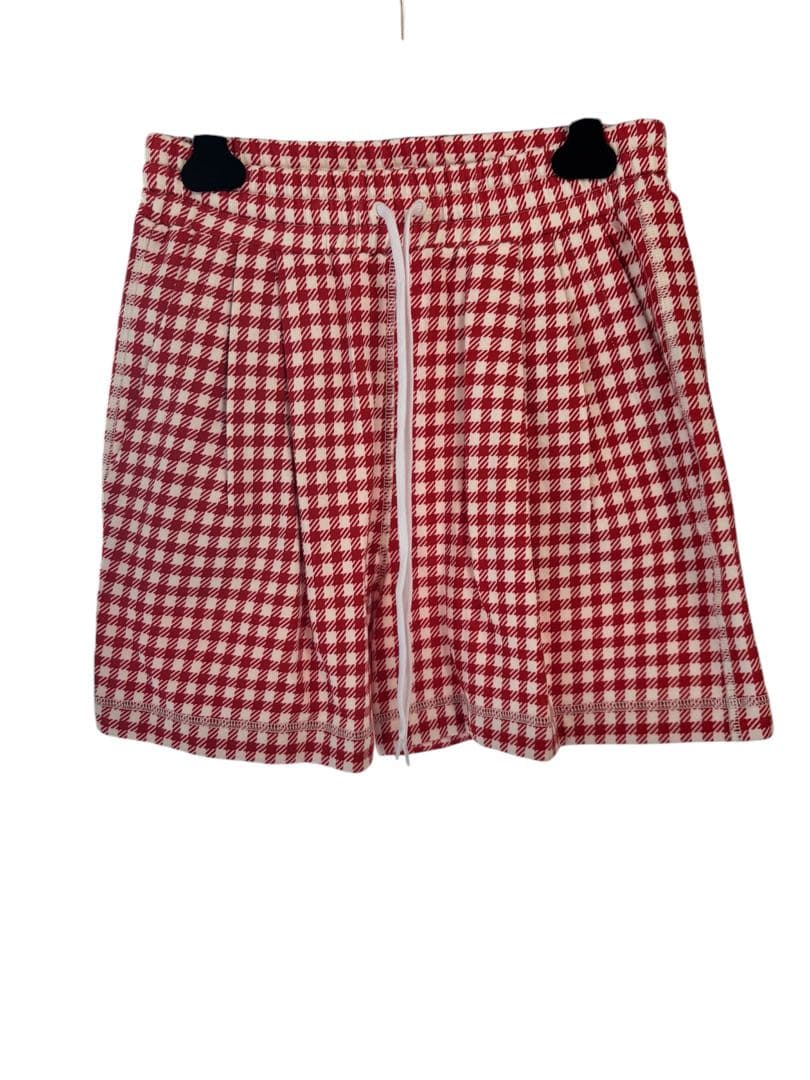 miumiu チェック　ショーツ