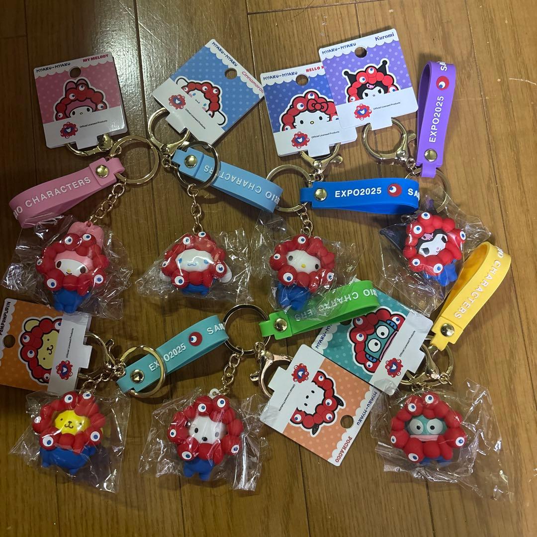 大阪万博　関西万博　ミャクミャク　サンリオキャラクターズ　コンプリート