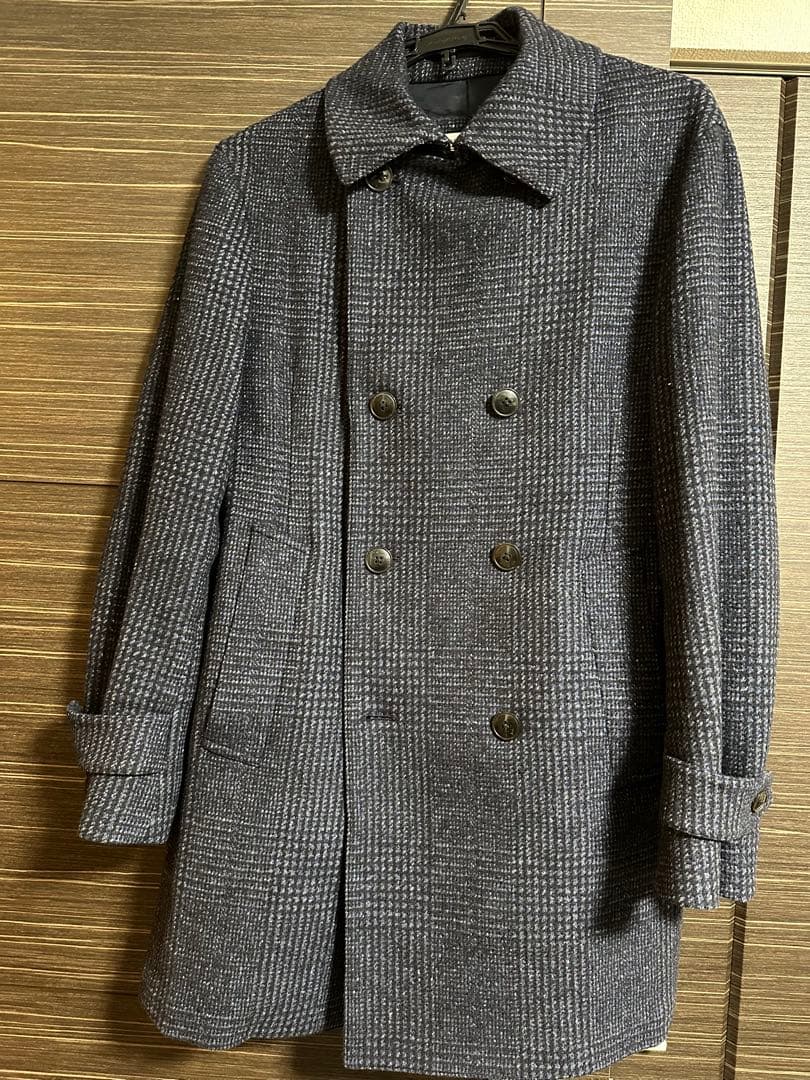 ★最終★ TOMORROWLAND PILGRIM チェック柄コート サイズ48