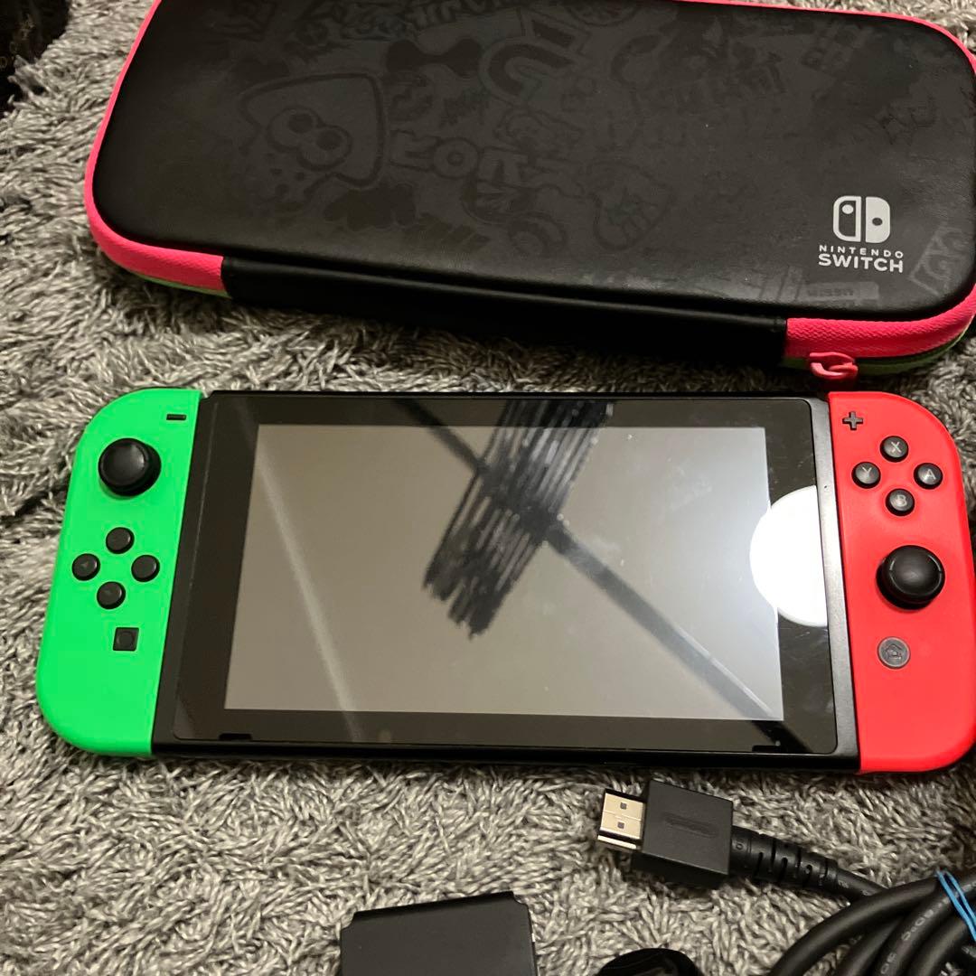 Nintendo Switch ネオングリーン/ネオンピンク 本体　新型