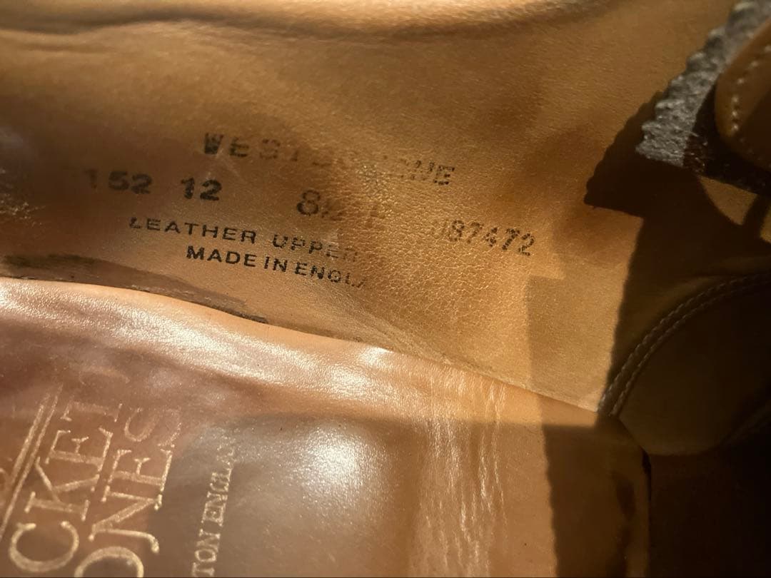 定価136,000円　クロケット＆ジョーンズ　UK8.5E 27cm