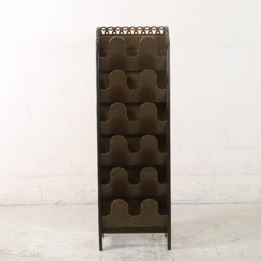 パリの雑貨屋 スリッパラック(B) F-98 6足収納 レース模様 日本製