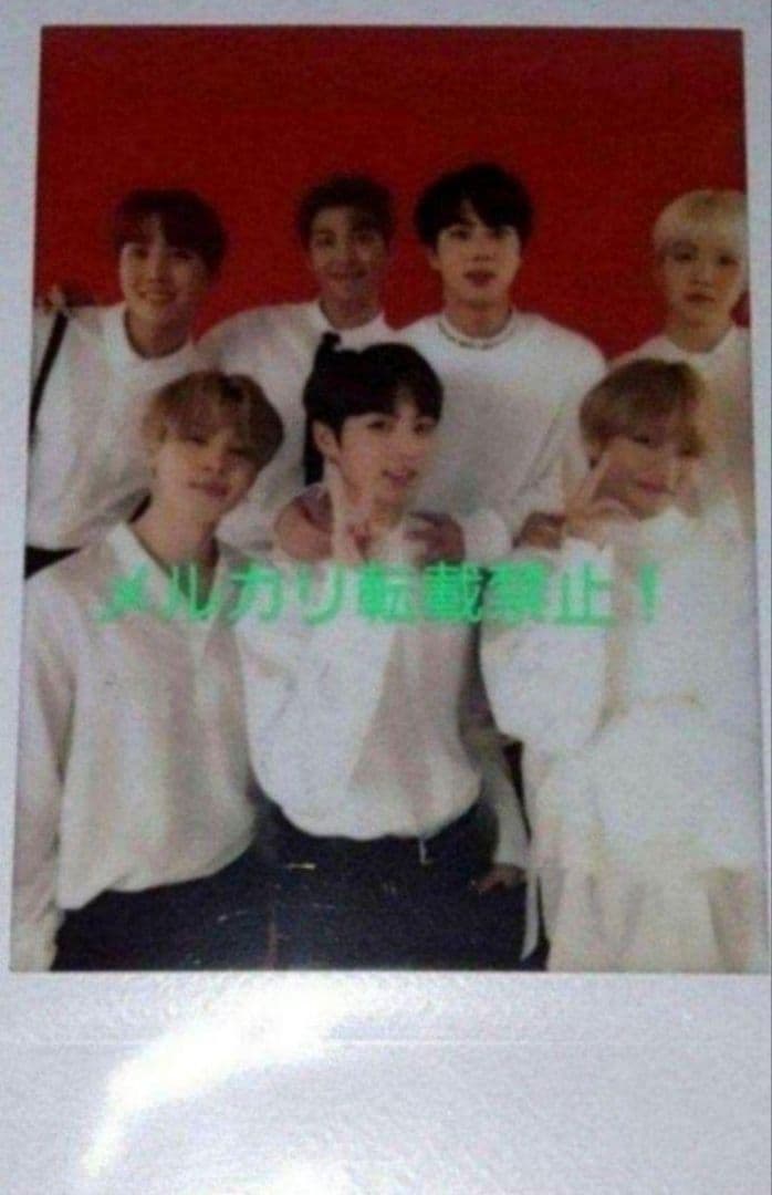 防弾少年団★Yahooヤフー★オリジナルチェキ 全員ver