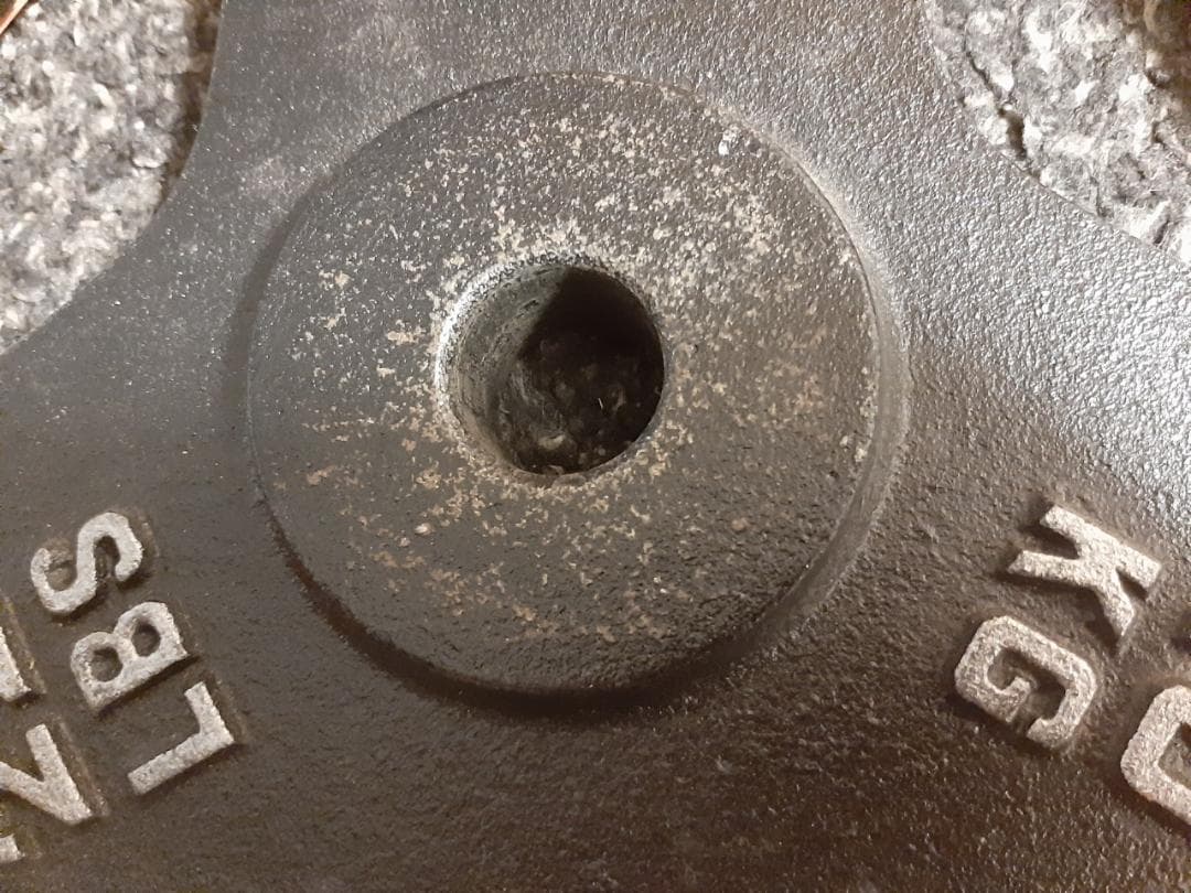 IROTEC　アイロテック 　ダンベル/バーベルプレート10kgx2 （ラバー付